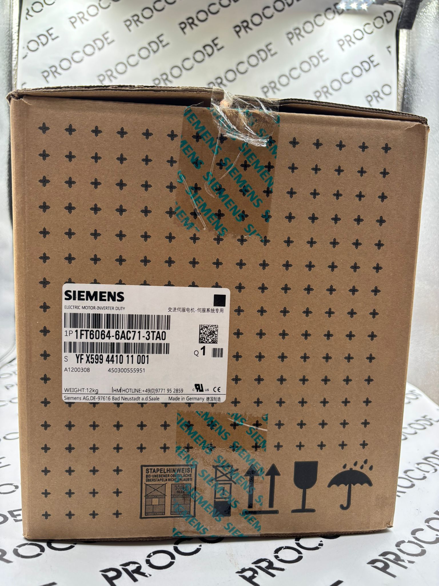 Siemens 1FT6064-6AC71-3TA0