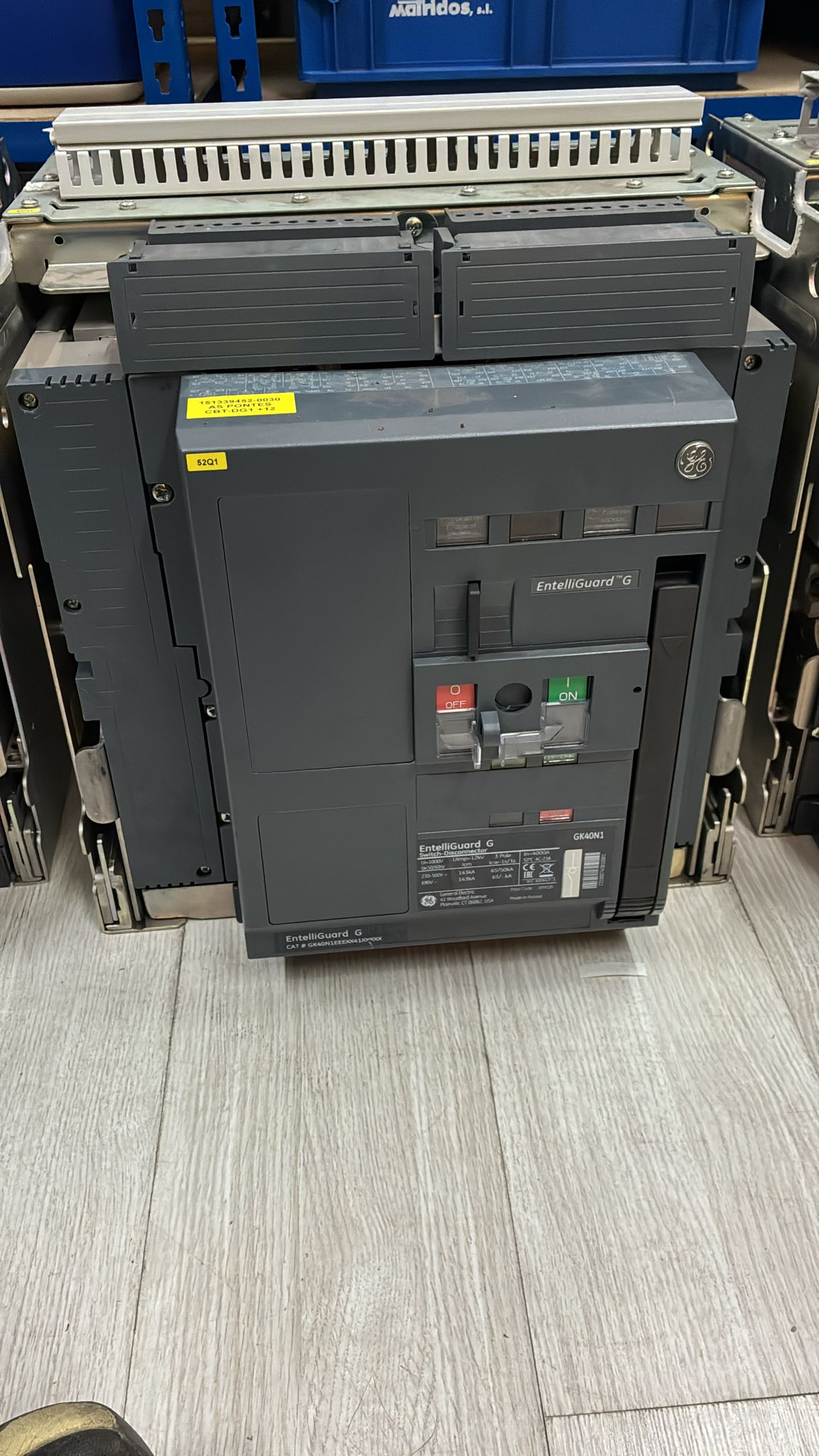 GE ENTELLIGUARD G GK40N1 MASTERPACT