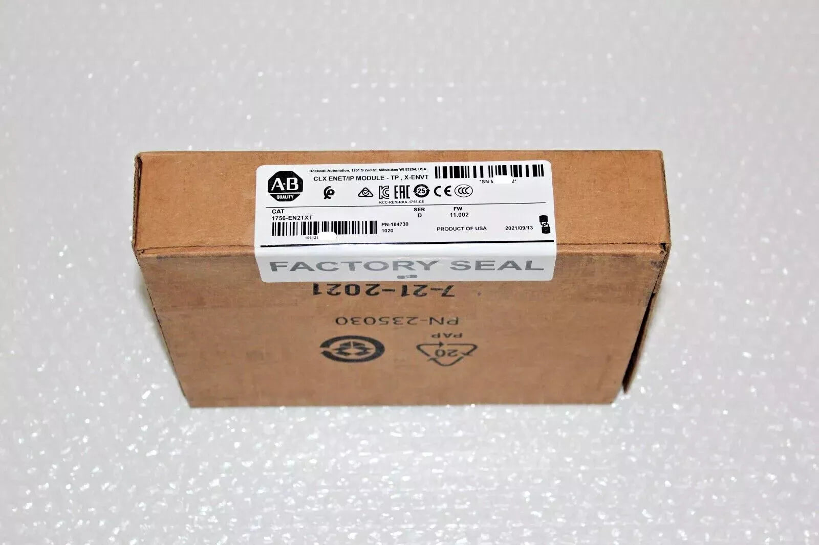 Allen Bradley 1756-EN2TXT Ethernet