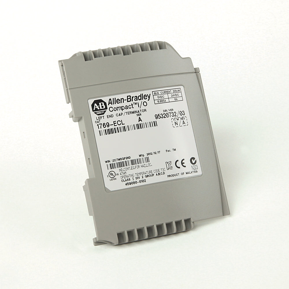 Allen Bradley 1769-ECL  Left End Cap Terminator