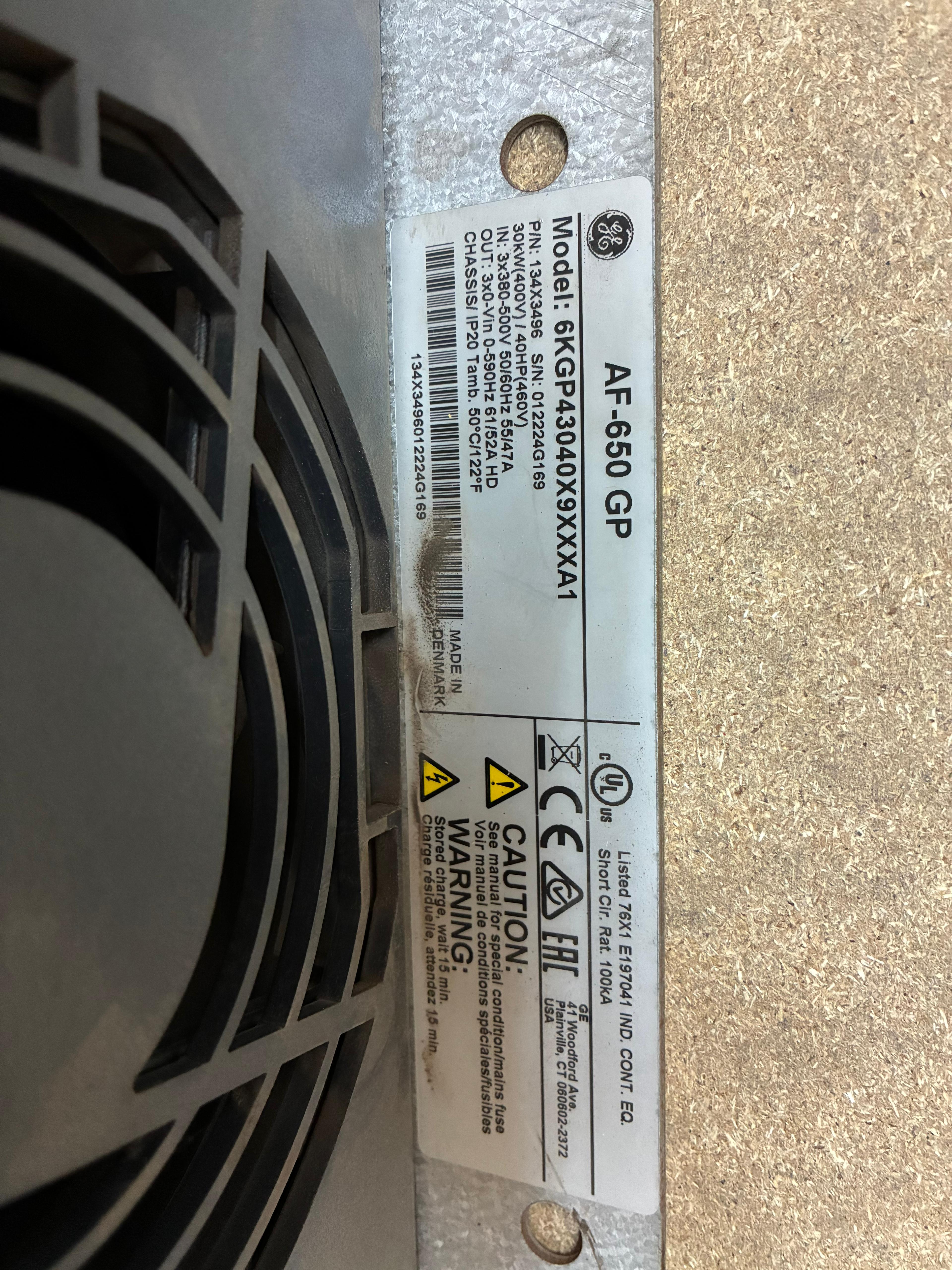 GE 6KGP43040X9XXXA1 AF-650 GP