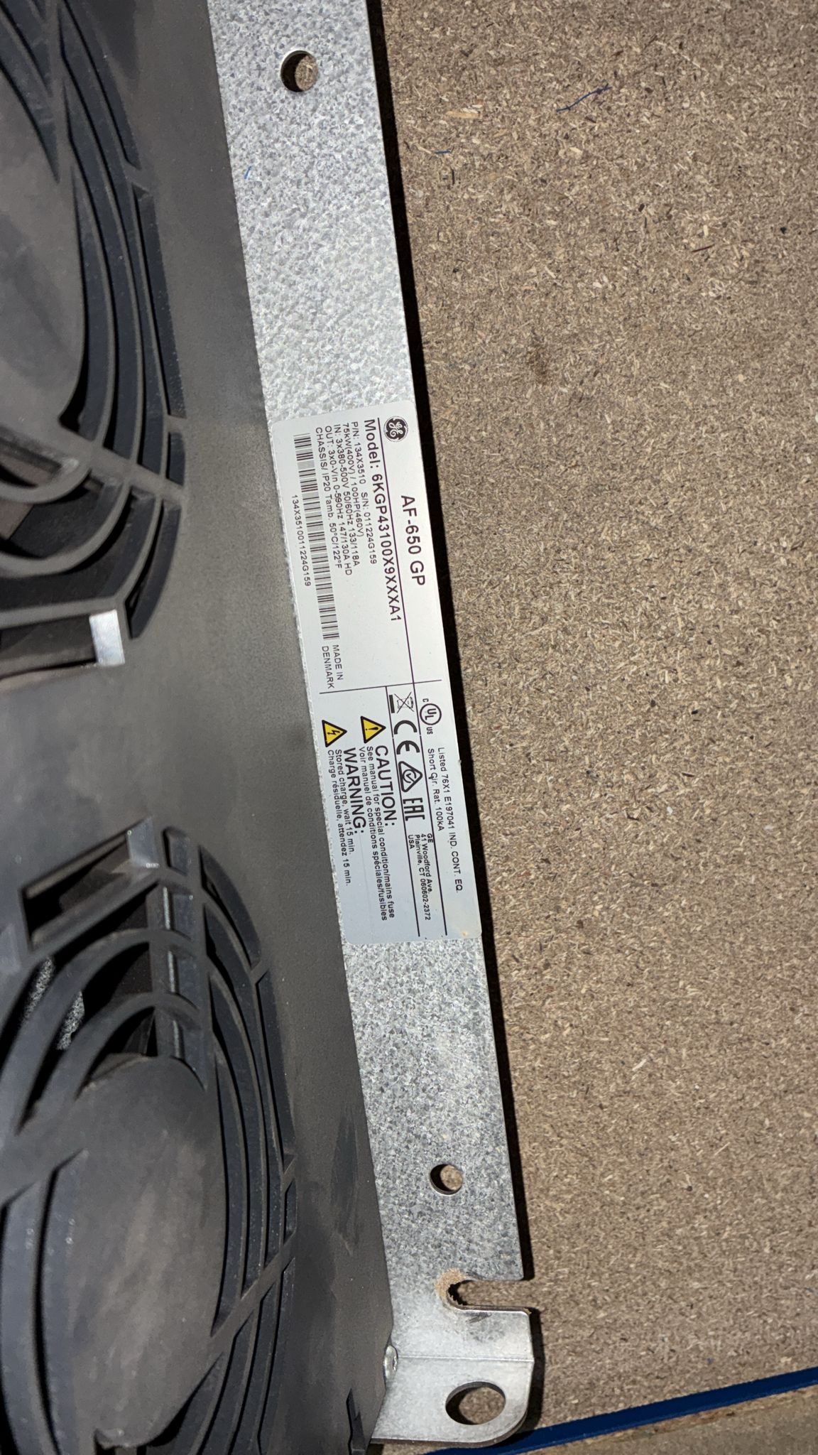 GE 6KGP43100X9XXXA1 AF-650 GP