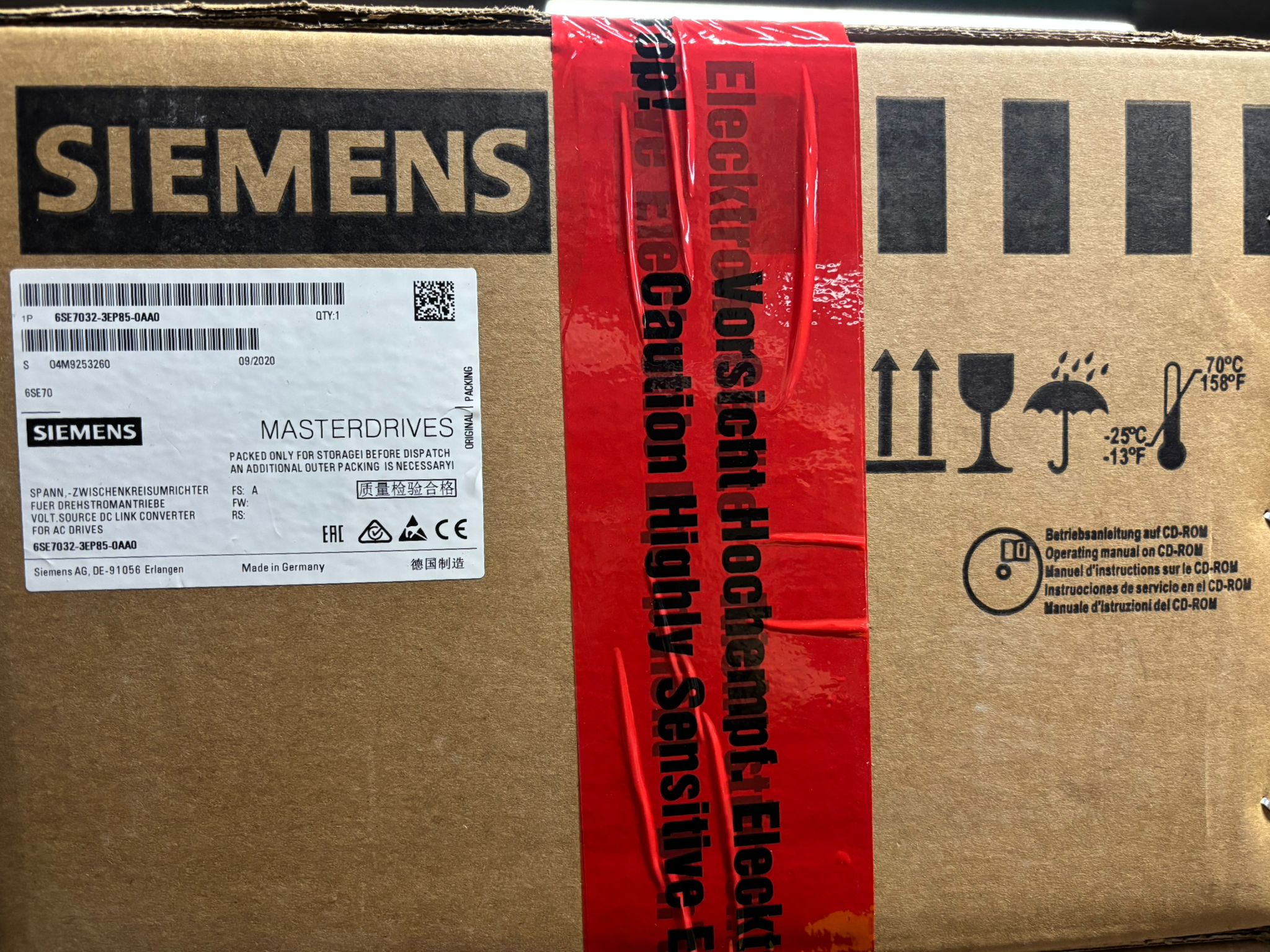 Siemens 6SE7032-3EP85-0AA0
