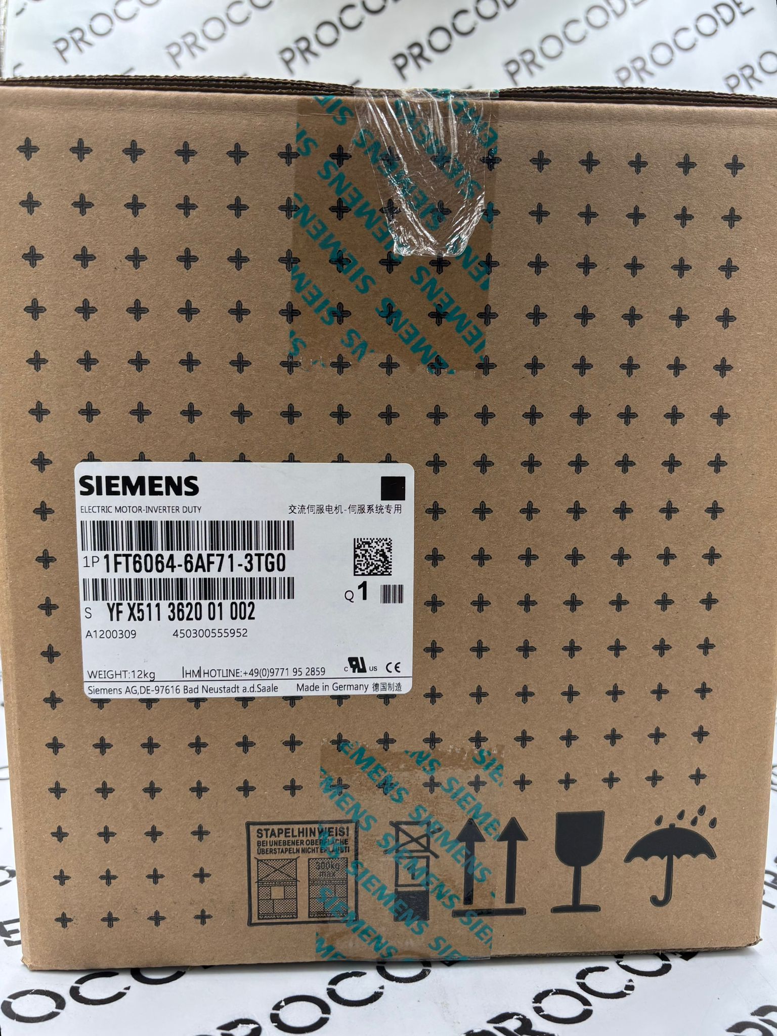 Siemens 1FT6064-6AF71-3TG0