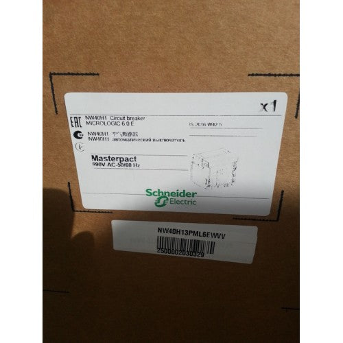 Masterpact Schneider NW40H13PML2EHH 4000A NW40H1 3P ML2E 65kA