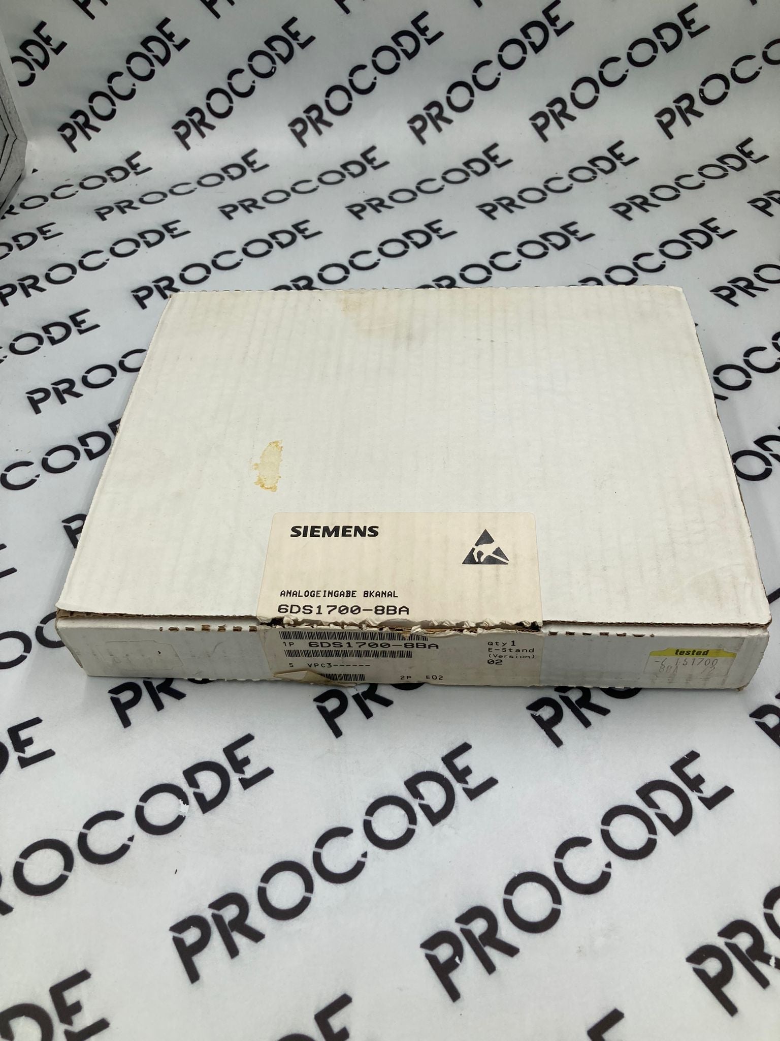 Siemens 6DS1700-8BA Analog Input