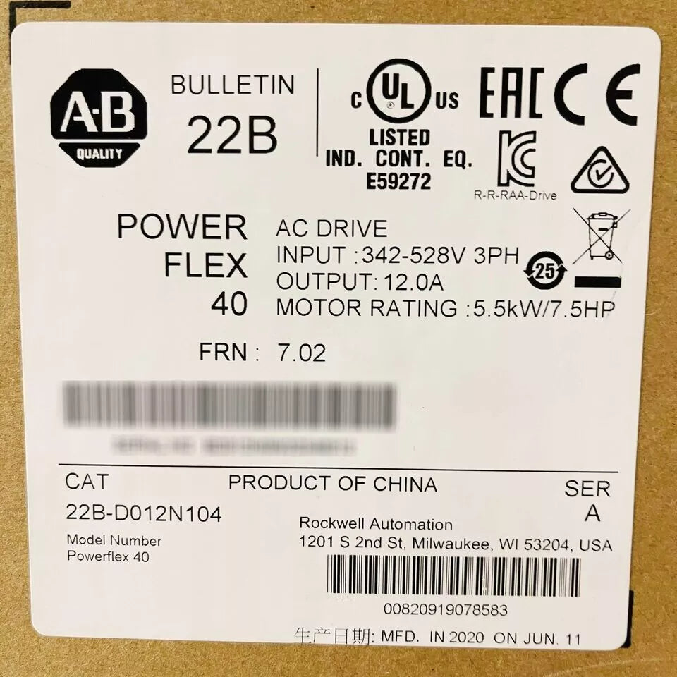 Allen Bradley 22B-D012N104